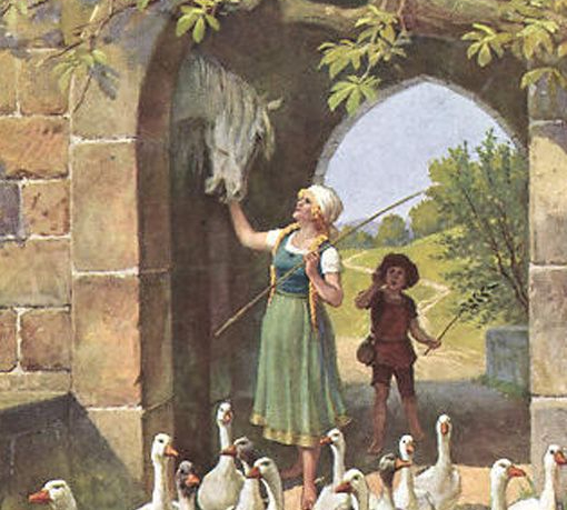 Cô gái chăn&nbsp;ngỗng